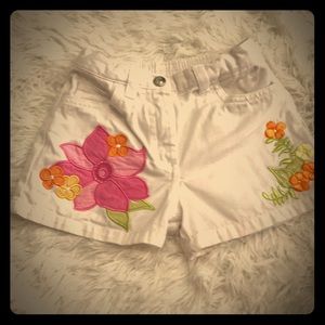 🌺Like New Gymboree Embroidered Shorts